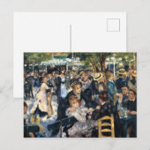 Een bal bij de Moulin de la Galette - Renoir Briefkaart (Voorkant / Achterkant)
