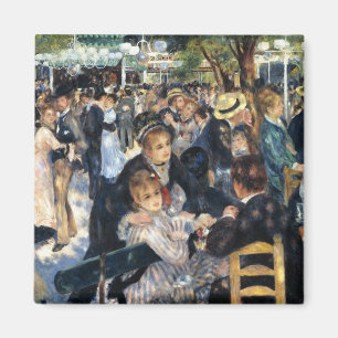Een bal bij de Moulin de la Galette - Renoir Magneet