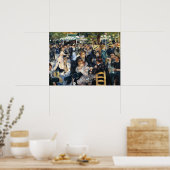Een bal bij de Moulin de la Galette - Renoir Poster (Keuken)