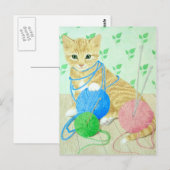 Een bal hebben. briefkaart (Voorkant / Achterkant)