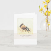 Een bal hebben kaart (Gele Bloem)