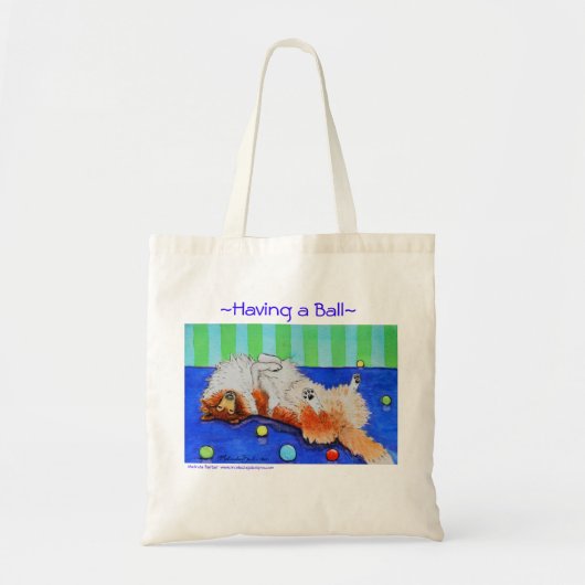 Een bal hebben tote bag (Voorkant)