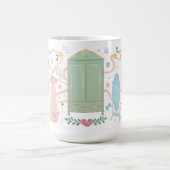 Een bal in de Crown Inn (White 15 oz) Mok (Center)