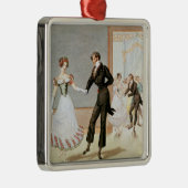 Een bal metalen ornament (Rechts)