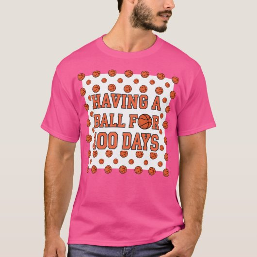 Een bal voor 100 dagen t-shirt (Voorkant)