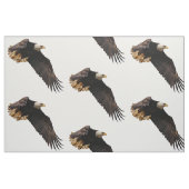 Een Bald Eagle neemt de hemel in Stof (Fat Quarter)