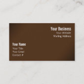 Een Bald Eagle neemt de hemel in Visitekaartje (Achterkant)