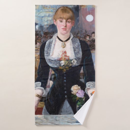 Een balk op de Folies-Bergere, Manet Badhanddoek (Badhanddoek)