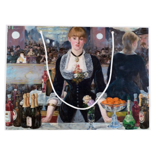 Een balk op de Folies-Bergere, Manet Groot Cadeauzakje (Achterkant)