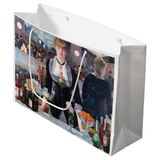 Een balk op de Folies-Bergere, Manet Groot Cadeauzakje (Voorkant Gekanteld)