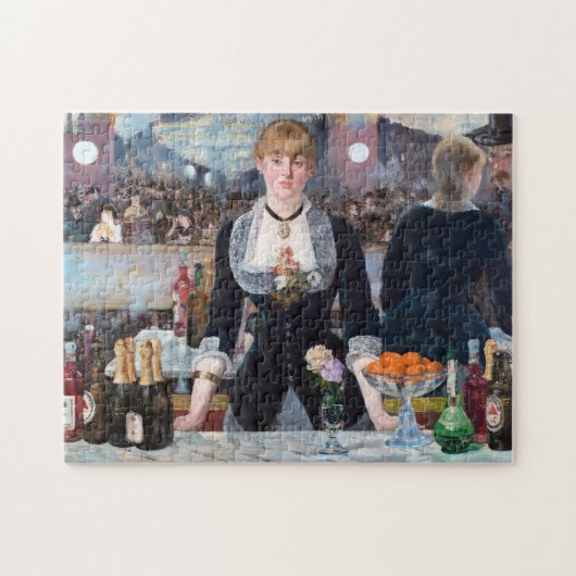 Een balk op de Folies-Bergere, Manet Legpuzzel (Horizontaal)