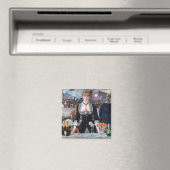 Een balk op de Folies-Bergere, Manet Magneet (Insitu (Vaatwasser))