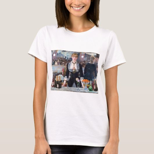 Een balk op de Folies-Bergere, Manet T-shirt (Voorkant)