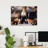Een balk op Folies-Bergère Poster (Thuiskantoor)