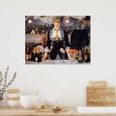 Een balk op Folies-Bergère Poster (Keuken)