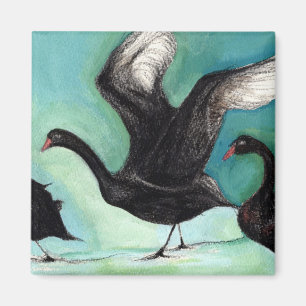 Een ballet van zwarte zwanen 2013 magneet