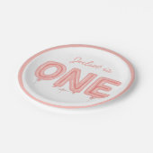 ÉÉN ballon, eerste 'Birthday Girl' BORD (Gekanteld)