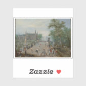 Een balspel voor een landelijk paleis sticker (Vel)