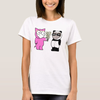 Een bamboe voor trieste panda? t-shirt