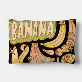 Een banaan / illustratie van banaan etui