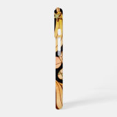 Een banaan / illustratie van banaan iPhone 16 hoesje (Linkerkant)