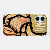 Een banaan / illustratie van banaan iPhone 16 hoesje (Achterkant horizontaal)