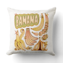 Een banaan / illustratie van banaan
