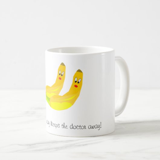 Een banaan per dag Mok (Voorkant rechts)