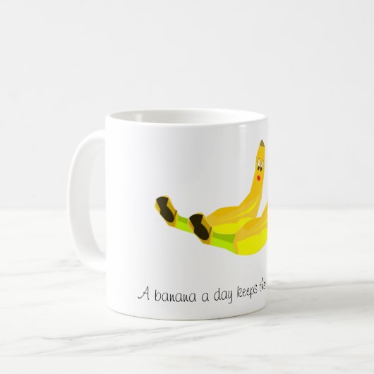 Een banaan per dag Mok (Voorkant links)