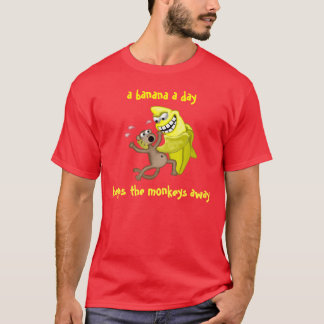 een banaan per dag t-shirt