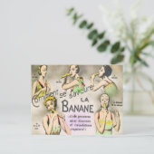 Een bananenBriefkaart Briefkaart (Staand voorkant)