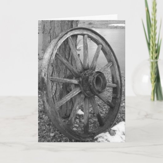 "Een band optioneel" dank u kaart (Voorkant)