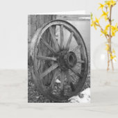 "Een band optioneel" dank u kaart (Gele Bloem)