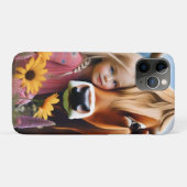 **"Een band van de Hooglanden: een kind en haar Ko Case-Mate iPhone Case (Achterkant (horizontaal))