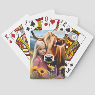 **"Een band van de Hooglanden: een kind en haar Ko Pokerkaarten