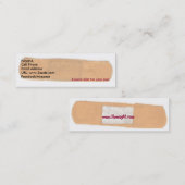 Een bandassistent voor je smartcard voor je hartpr mini visitekaartje (Voorkant / Achterkant)