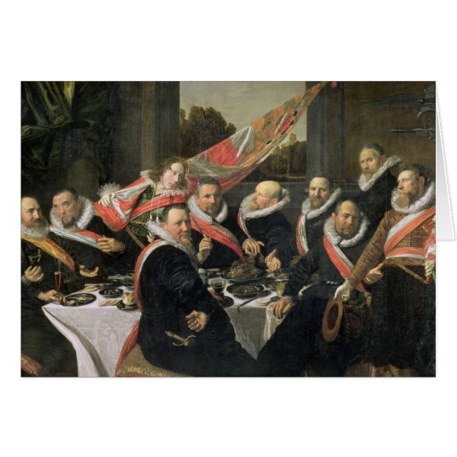 Een Banquet van de officieren van de St. George Mi (Voorkant Horizontaal)