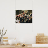 Een Banquet van de officieren van de St. George Mi Poster (Keuken)