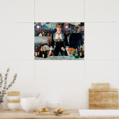 Een bar bij de Folies-Bergère door Édouard Manet Poster (Keuken)