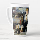 Een bar bij de Folies-Bergère door Manet Latte Mok (Linkerhoek)