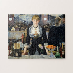 Een bar bij de Folies-Bergère door Manet Legpuzzel