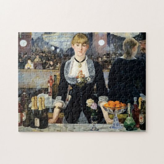Een bar bij de Folies-Bergère door Manet Legpuzzel (Horizontaal)