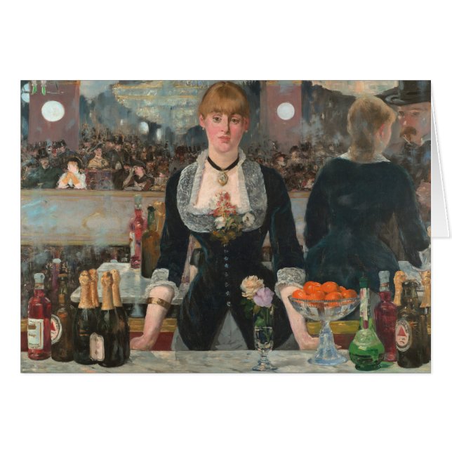 Een bar bij de Folies-Bergère Edouard Manet (Voorkant Horizontaal)