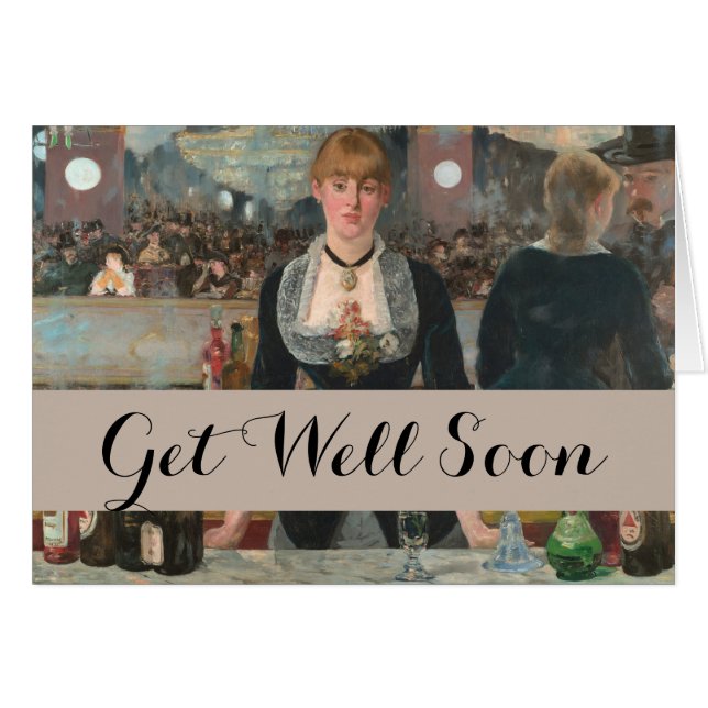 Een bar bij de Folies-Bergère Edouard Manet (Voorkant Horizontaal)