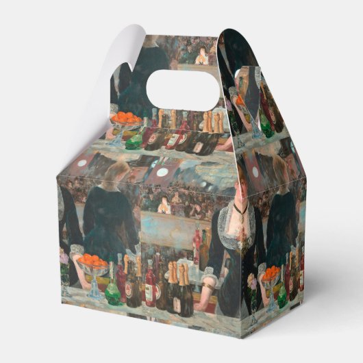 Een bar bij de Folies-Bergère Edouard Manet Bedankdoosjes (Achterkant)