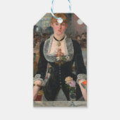 Een bar bij de Folies-Bergère Edouard Manet Cadeaulabel (Voorkant)