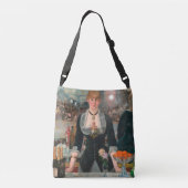 Een bar bij de Folies-Bergère Edouard Manet Crossbody Tas (Achterkant)