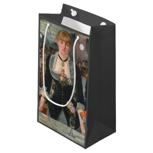 Een bar bij de Folies-Bergère Edouard Manet Klein Cadeauzakje (Voorkant Gekanteld)