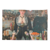 Een bar bij de Folies-Bergère Edouard Manet Kussensloop (Achterkant)