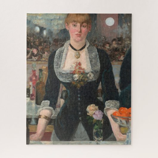 Een bar bij de Folies-Bergère Edouard Manet Legpuzzel (Verticaal)